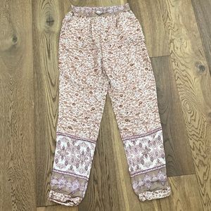 Pink Pattern Leopard Pants